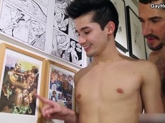 Dean Monroe and Liam Riley in a wild gay action