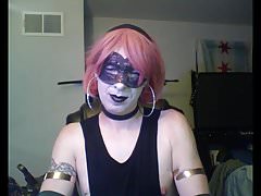 Hot Dancing Goth CD Cam Show (part 1 of 2)