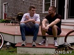 Handsome Troy Accola receives passionate Latino dicking