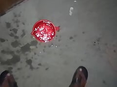 I masturbated with soap and washed it off.