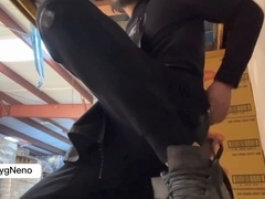 Horny 18-year-old twink goes wild and enjoys intense anal sex