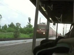 Twink In A Train Station