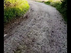 Masturbation in the forest