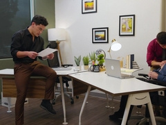 Inked Wolf Bred In Free-for-all Use Office Spitroast - TOTAL GIG - ASGmax