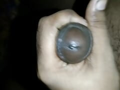 Close up playing dick