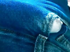 dick throbbing in jeans