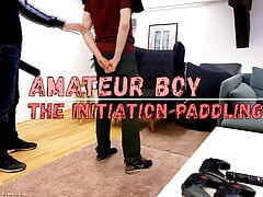 Amateurboys initiation paddling