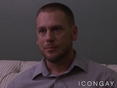 Gay hunk Hans Berlin in passionate interracial ass pounding