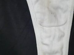 My Big Cock And My Big Cum Shot On Panties My Mom