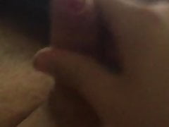 Small dick with dripping cum