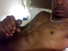 horny bbc masterbating