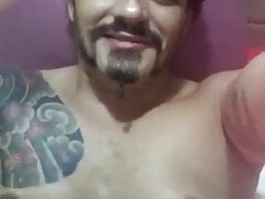 Xanvaskas playing hot with anal plug and penile cover