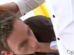 Watch these kinky Otters in a wild gay orgy!