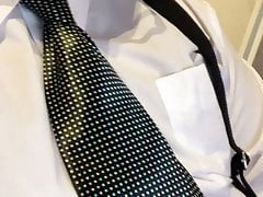 Well dressed and horny.