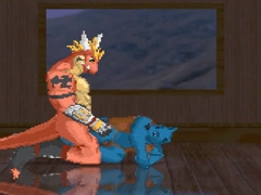 Delga and Othello display by WB