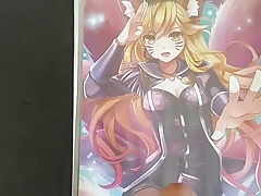 Popstar Ahri Cum Tribute Sop 7