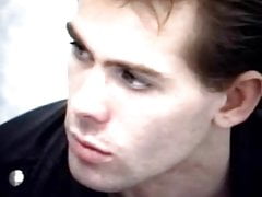 White guy sucks a huge black cock
