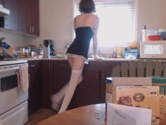 Femboy Maid On A Sofa