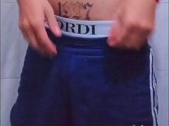 Bempasivo's tattooed Mexican jock dances, strokes, and fucks in front of camera