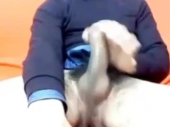 Italian Str8 Fellow with Giant Knob spunks on web cam 118