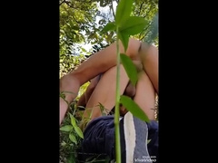 Daddy breeding a guy in a park 3