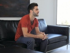 hairy josh long in intense anal scene