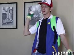Pokemon cosplayers enjoy gay anal sex
