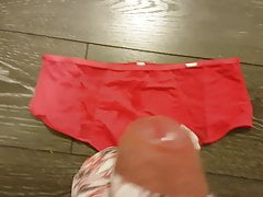 Cum on panties