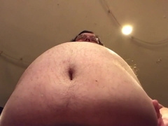 370 lb Gainer jiggle chug, conversing about numerous encouragers and quality feedings