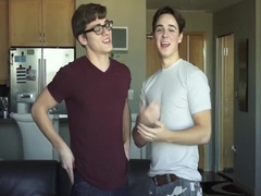 Lean Hunks Dril On The Sofa