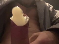 Super Hot Russian fellow fapping off at home