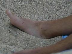 Sylvan has a sensual sunset moment with himself