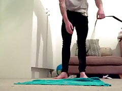 Chastity Boy Ballbusting and Fuck