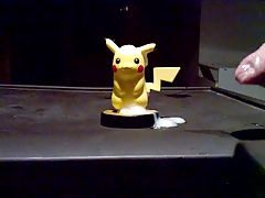 Pikachu Amiibo SoF Bukkake