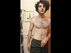 Hot Boy Cums All Over Bathroom Floor