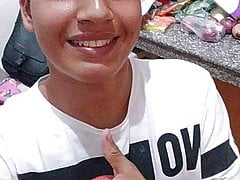 Young a whole male with his thick cock pulling hard cock