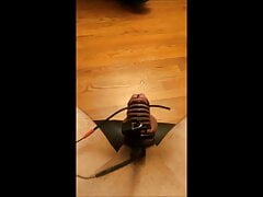 Cum in Cockcage