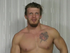 Shaggy Twink Derrick Jacks It