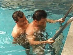 Horny guys meet for the first time suck and anally drill each other