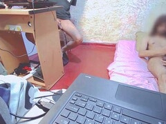 Asian College Friends Jack Off Together