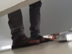 Chinese boy JO in tiolet