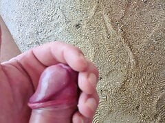 Cumshot Outdoor solo