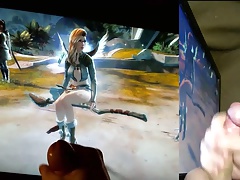 Cum Tribute to Guild Wars 2 Character