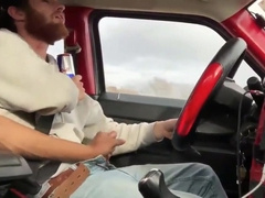 2 WARM Dudes Draining In The Truck