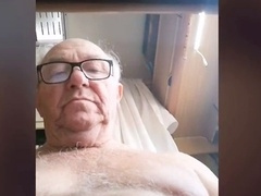 Hot Italian DILF, 69, enjoys anal play and a steamy handjob on webcam