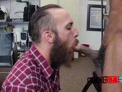 Bearded Hipster Hunk Gay Queer Bj Black