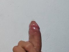 CONDOM FITS TIGHT ON THIS BIG COCK