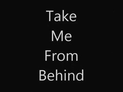 Take me from behind live on webcam