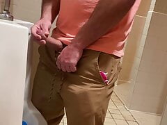 Getting caught in the urinals