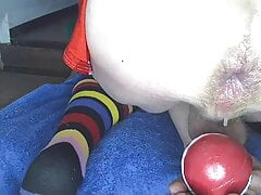 He's coming out. A big Ball in my ass